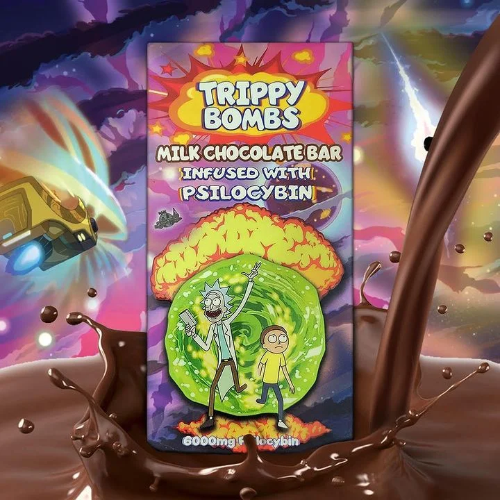 mushroom chocolate bar